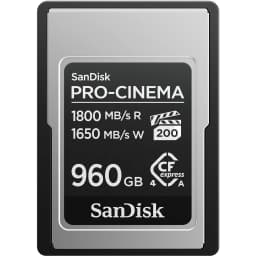 SanDisk 960GB PRO-CINEMA CFexpress Type A Memory Card - Image 1