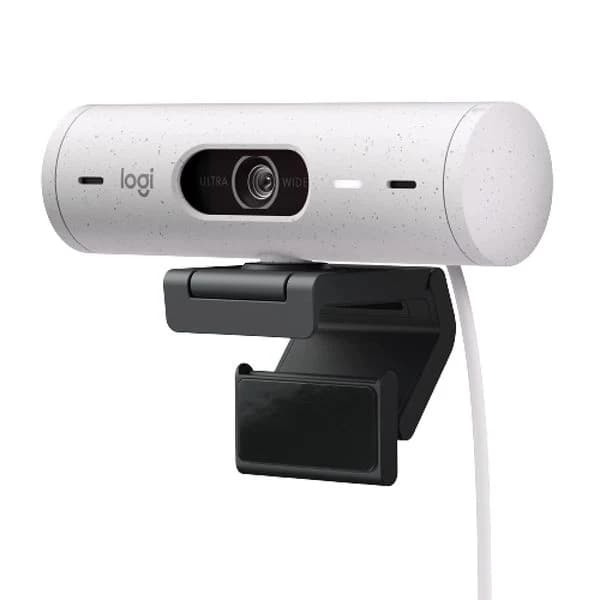 Logitech Brio 500 Full HD Webcam - White