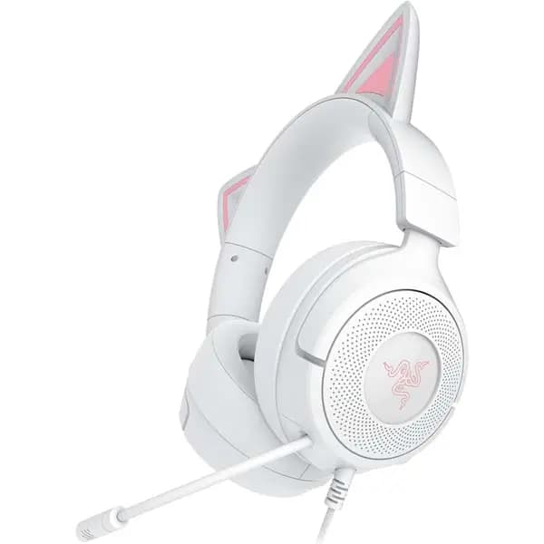Razer Kraken Kitty V3 X Wired Gaming Headset (White)
