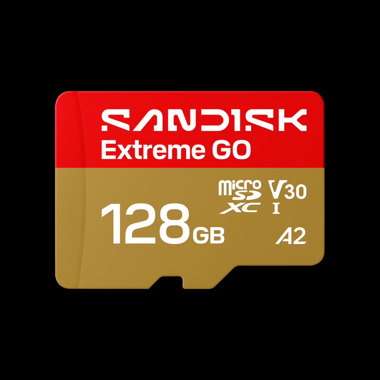 SanDisk Extreme GO 128GB microSD UHS-I Memory Card