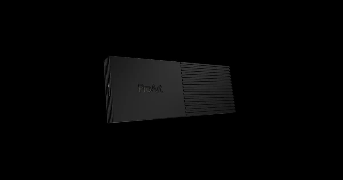 ASUS ProArt PA40SU USB4 40Gbps M.2 NVMe SSD Enclosure
