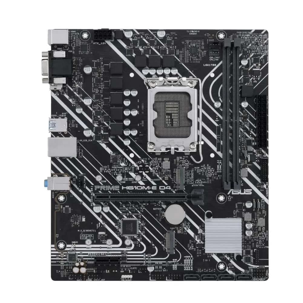 ASUS PRIME H610M-E D4  MOTHERBOARD