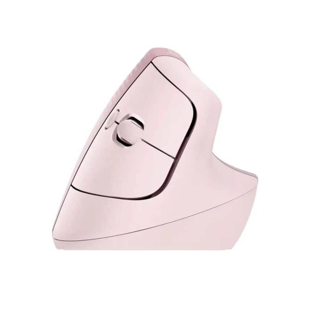 Logitech Lift Vertical Ergonomic Wireless Mouse Rose