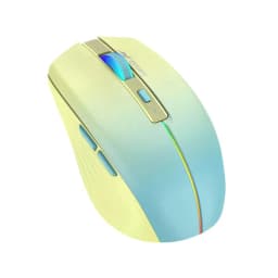 Ant Esports GM400W RGB Wireless Gaming Mouse (Dull Yellow)