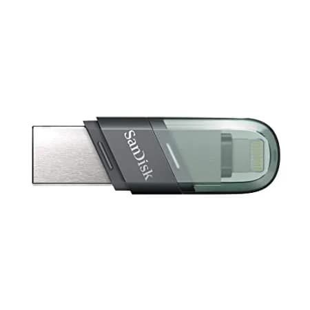 SanDisk iXpand Flash Drive Flip USB 3.2 Gen 256GB for iOS and Windows®