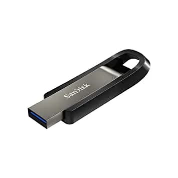 SanDisk USB Extreme USB 3.2 64GB, Upto 400MBs R & 240MB/s W, (SCZ810-D064G-G46)