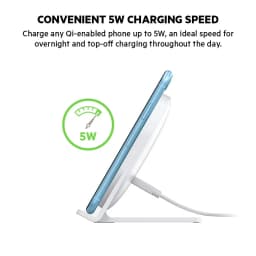 Belkin Boost up Wireless Charging Pad (F7U070btwht, White)