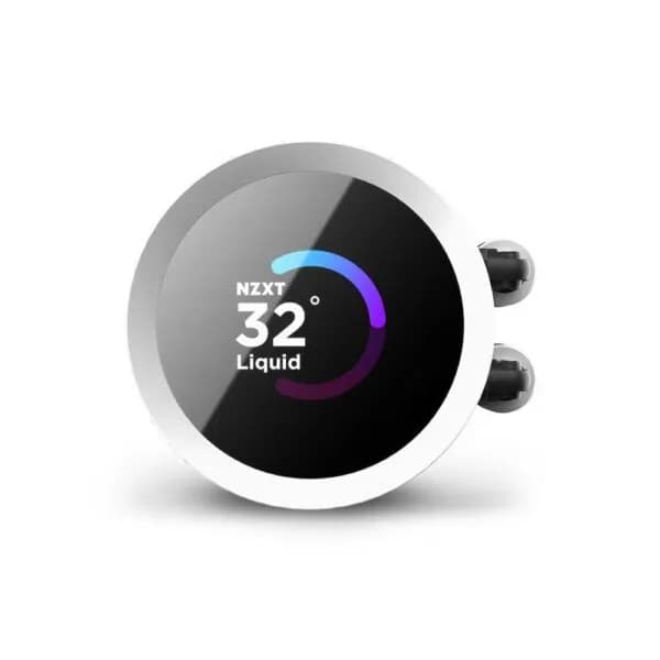 NZXT KRAKEN 360 RGB 360MM AIO LIQUID COOLER (MATTE WHITE) hover view