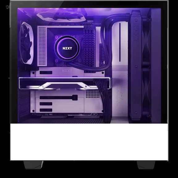 NZXT H510i COMPACT MIDTOWER WHITE/BLACK CABINET CASE
