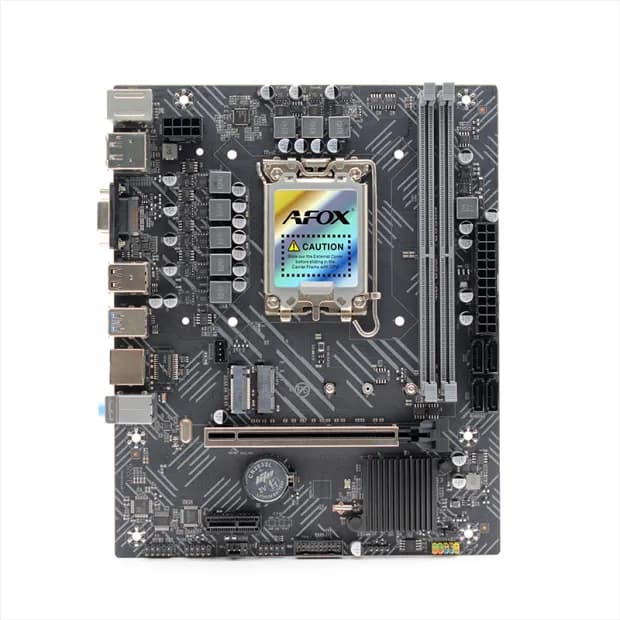 AFOX IH610D4-MA-V2 DDR4 INTEL Socket 1700 MOTHERBOARD