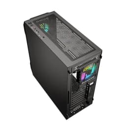 Ant Esports ICE-410TG Mesh ARGB (E-ATX) Mid Tower Cabinet (Black)