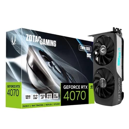Zotac Gaming GeForce® RTX 4070 TWIN EDGE OC 12GB GDDR6X Graphic Card