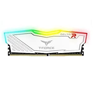 Teamgroup T-Force Delta RGB 8GB (8GBx1) DDR4 3200MHz White