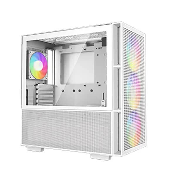 DeepCool CH560 WH Mesh ARGB (E-ATX) Mid Tower Cabinet (White) hover view