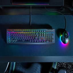 Razer BlackWidow V4 X Mechanical Gaming Keyboard Yellow Switches