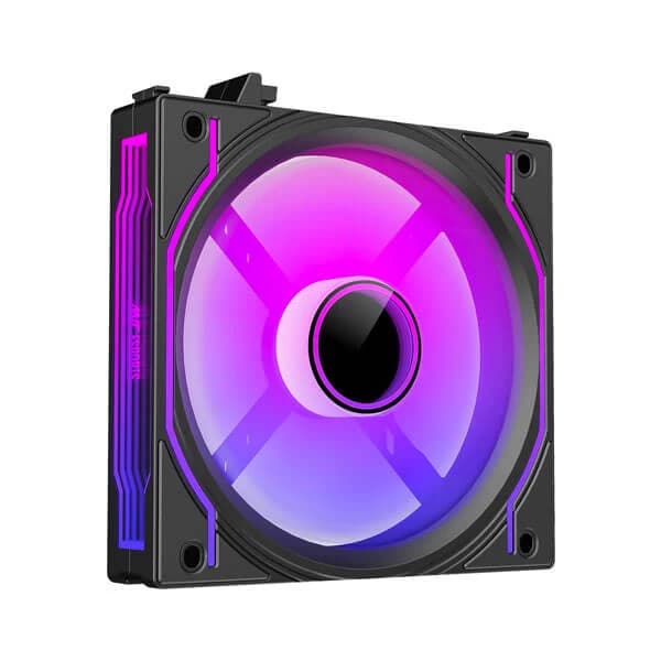 Ant Esports Crystaflow ARGB Black - 120mm Cabinet Fan (Triple Pack) hover view