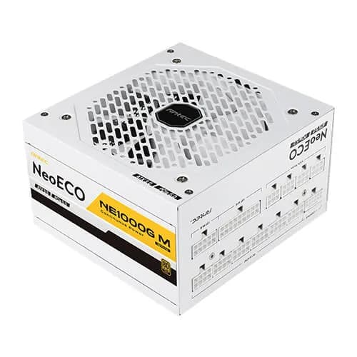 ANTEC NE1000G M white ATX 3.0 80 PLUS GOLD SMPS hover view