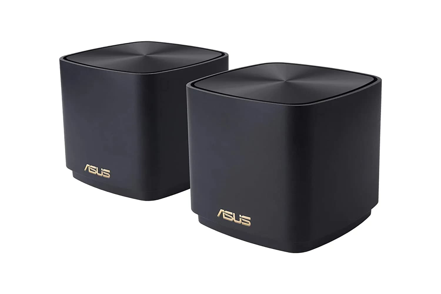 ASUS ZenWiFi Mini XD4 AX 1800 Dual Band WiFi 6 Router -2 Pack (Black) Whole Home Coverage (3300 sq ft), True 8k Streaming, AI Mesh, Alexa, Commercial Grade Security and Ai Protection