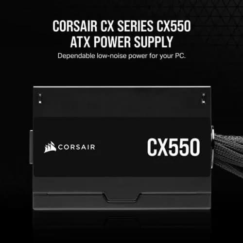 Corsair CX550 550 Watt 80 Plus Bronze SMPS hover view