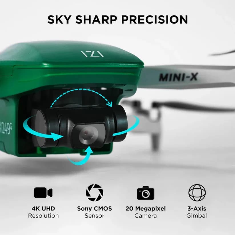 IZI MiniX Standalone Drone hover view