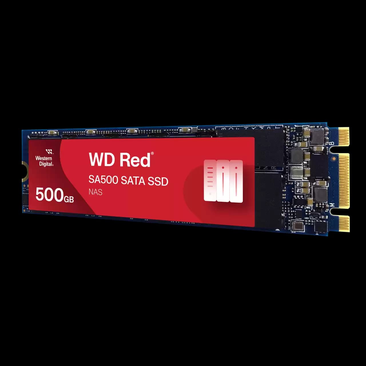WD Red SA500 NAS SATA SSD M.2 2280 - 500GB hover view
