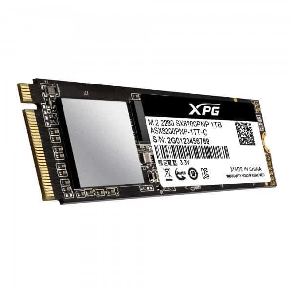 Adata XPG SX8200 Pro 1TB M.2 NVMe Gen3 SSD hover view