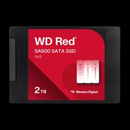 WD Red SA500 NAS SATA SSD 2.5”/7mm Cased - 2TB