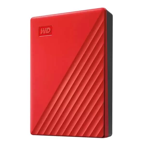 Western Digital My Passport 4TB Red External Hard Drive hover view