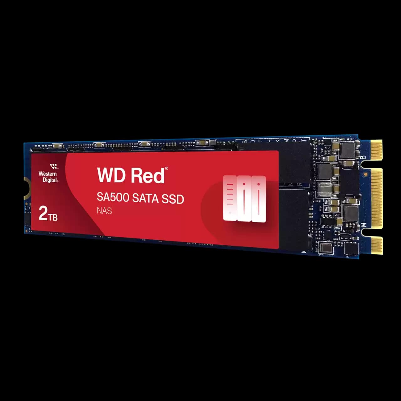 WD Red SA500 NAS SATA SSD M.2 2280 - 2TB hover view