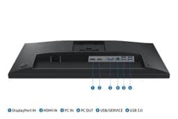 Samsung 24-inch Full HD IPS Panel, Borderless Display, Height Adjustable Stand, Eye Saver Mode & Flicker Free Monitor