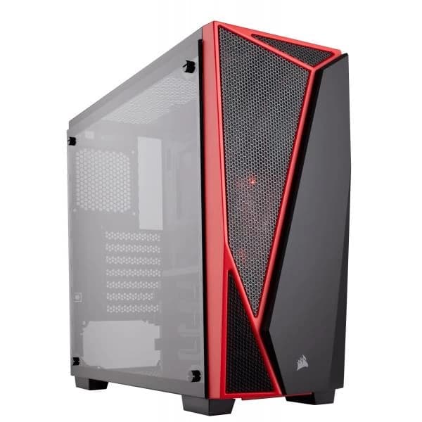 Corsair SPEC 4 Black/Red CABINET