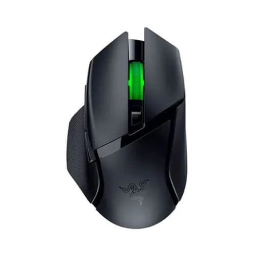 Razer Basilisk V3 X HyperSpeed Ergonomic Wireless Gaming Mouse (18000 DPI, Optical Sensor, RGB Chroma Lighting, Black)