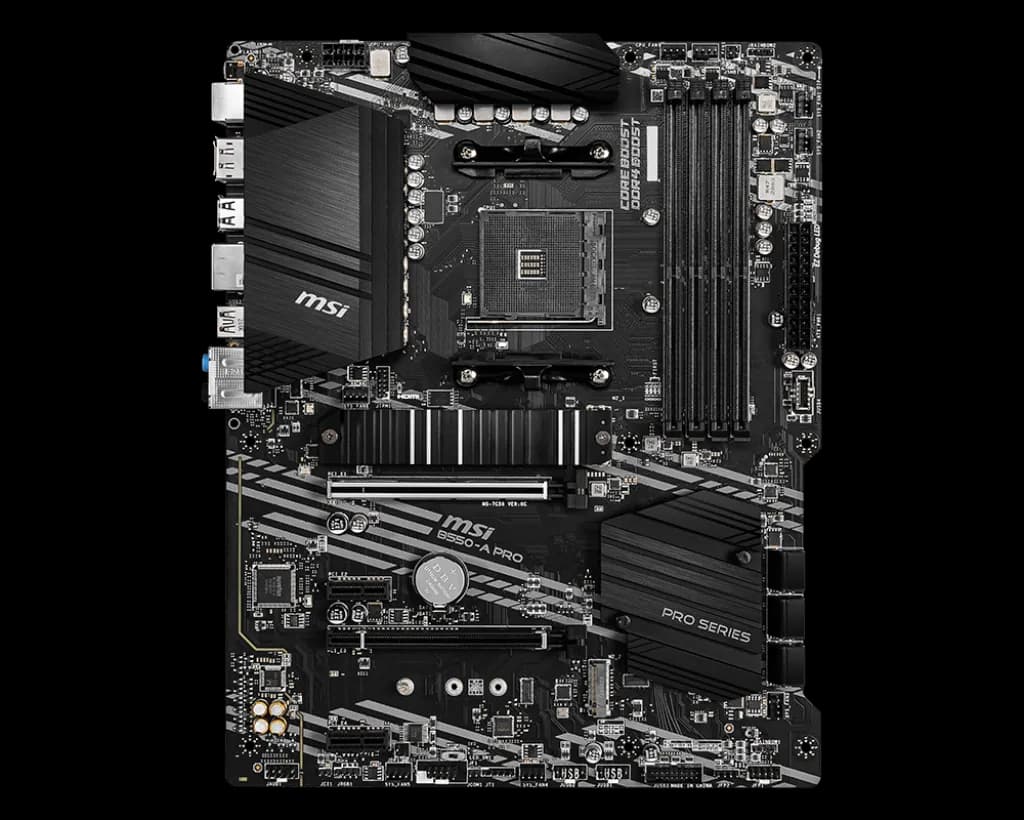 MSI-B550-A PRO, AMD SOCKET MOTHERBOARD hover view
