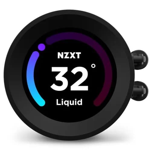 Nzxt Kraken Elite 360 RGB 360mm AIO LCD Display CPU Liquid Cooler - Black hover view