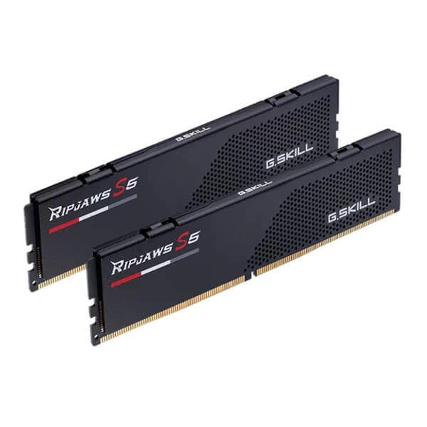 G.Skill Ripjaws S5 32GB (16GBx2) DDR5 6000MHz Desktop RAM (Matte Black) hover view