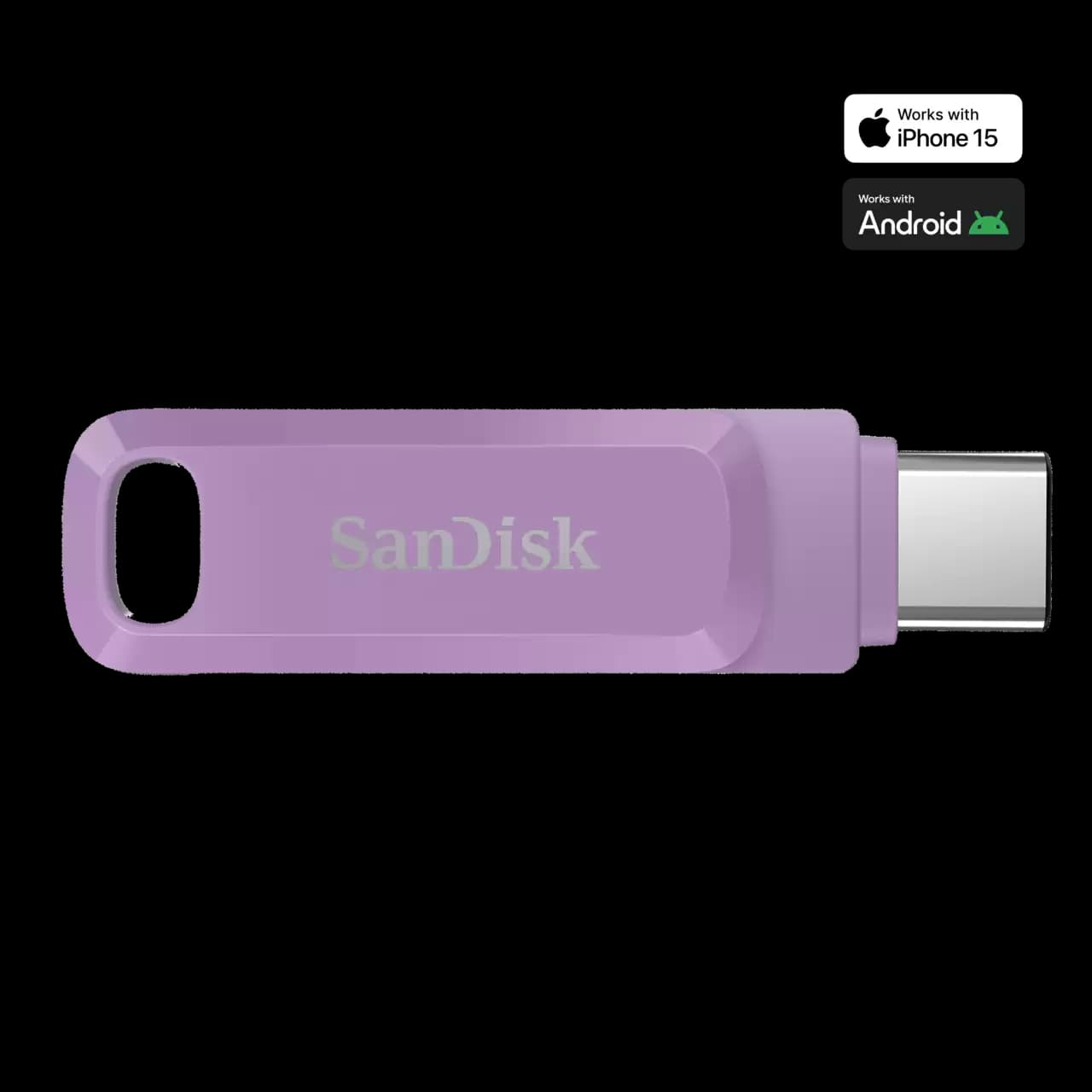 SanDisk Ultra Dual Drive Go USB Type-C? - 128GB (Lavender)