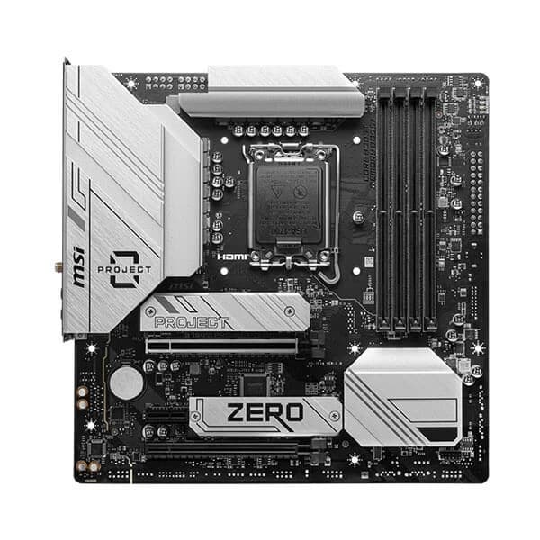 MSI B760M Project Zero (Wi-Fi) Motherboard hover view