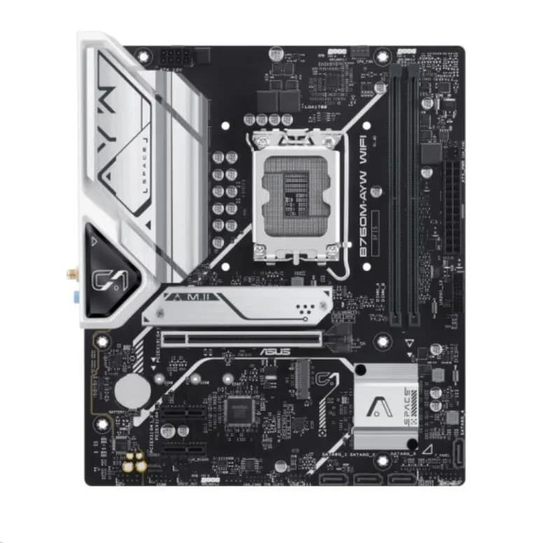 ASUS B760M-AYW WIFI Motherboard Gaming DDR5 LGA1700 Support Intel® hover view