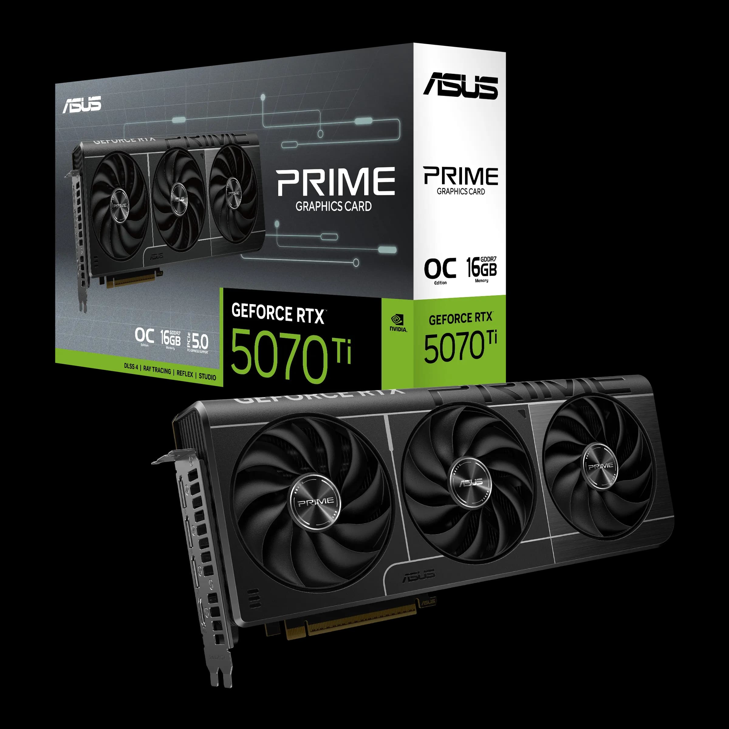ASUS PRIME GeForce RTX™ 5070 Ti 16GB GDDR7 OC Edition