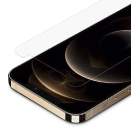 Playa by Belkin iPhone 12 Pro Max Tempered Glass Screen Protector, Crystal Clear, Ultra Protection, 2 in 1 Pack