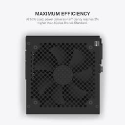 NZXT C750 Bronze - PA-7B1BB-US - 750 Watt PSU - 80 Plus Bronze Certified - DC-DC Technology - Semi Modular Design - Sleeved Cables - ATX Gaming Power Supply