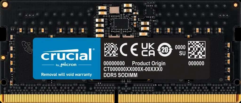 Crucial 8GB DDR5-5600 SODIMM