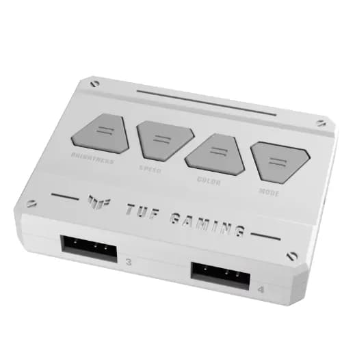 ASUS TUF Gaming TF120 ARGB White Fan - Triple Fan Kit with ARGB Controller (TF120-WH-ARGB-3IN1) hover view