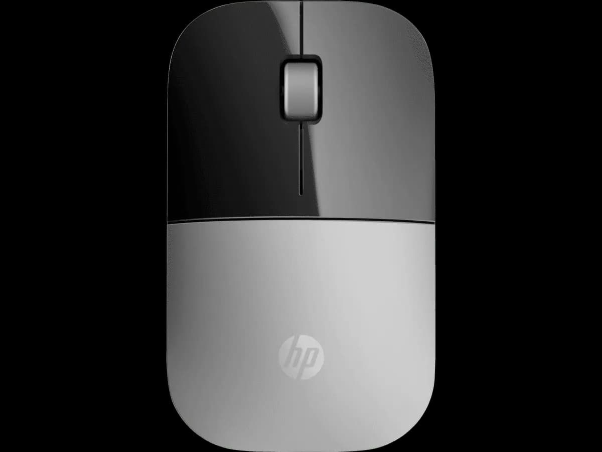 HP Z3700 Silver Wireless Mouse