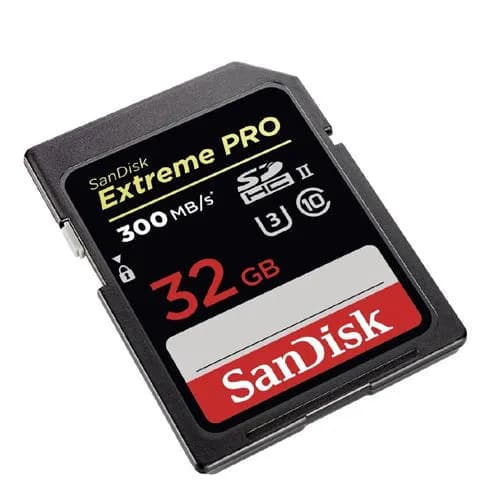 SanDisk Extreme PRO 32GB SD UHS-II Card