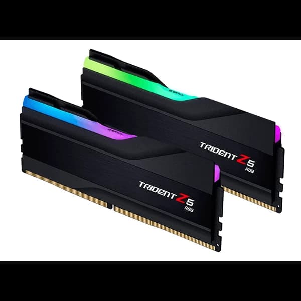 GSkill Trident Z5 Rgb 64Gb (32Gbx2) Ddr5 6400Mhz Desktop Ram (F5-6400J3239G32GX2-TZ5RK) hover view