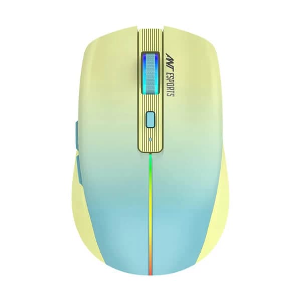 Ant Esports GM400W RGB Wireless Gaming Mouse (Dull Yellow)