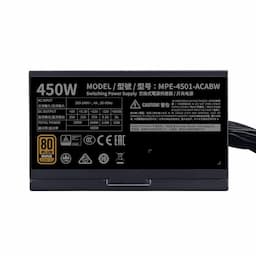 Cooler Master MWE 450 V2 80 Plus Bronze SMPS - Image 3