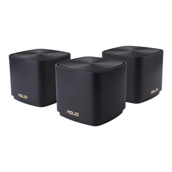 Asus ZenWiFi AX Mini Black WiFi 6 Router (3-Pack)