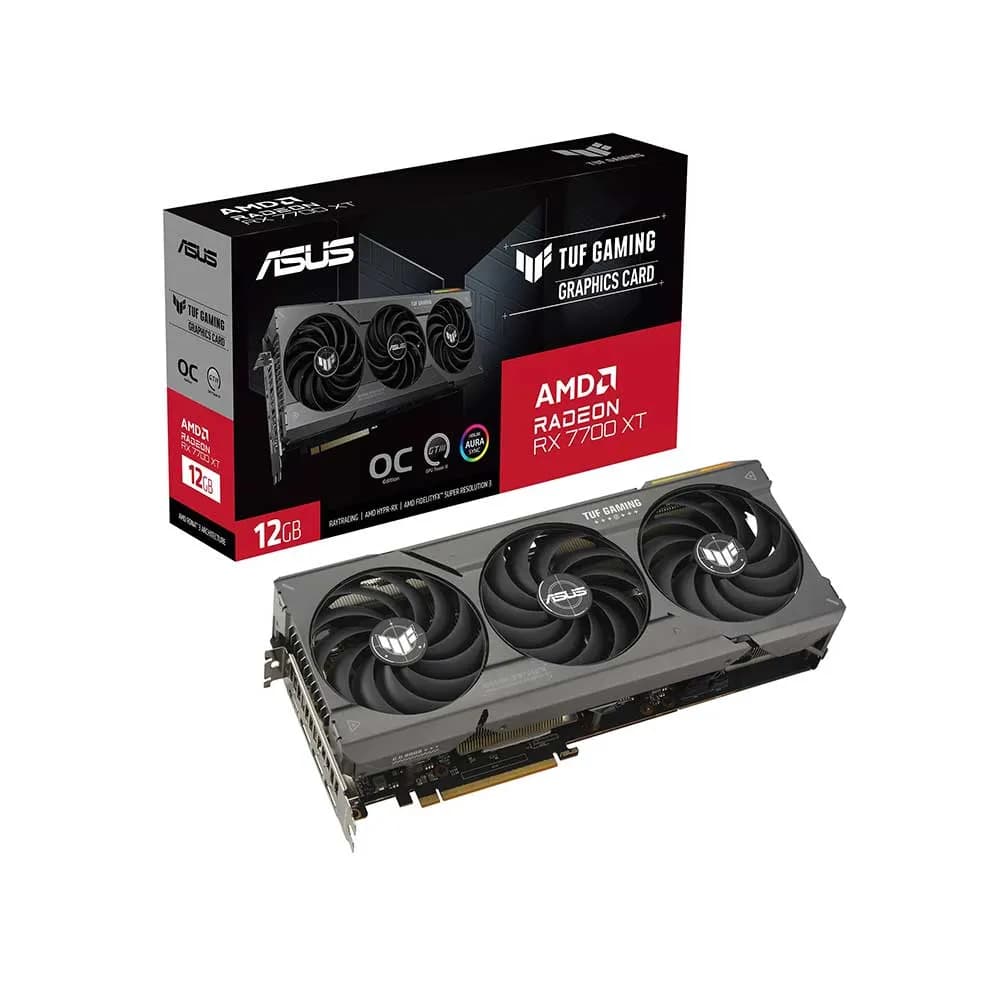 Asus Tuf Gaming Radeon® Rx 7700 Xt Oc Edition 12Gb Gddr6 Graphics Card
